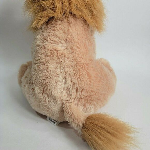 Smithsonian Brown Lion Plush Stuffed Souvenir Toy 13" - Picture 6 of 7